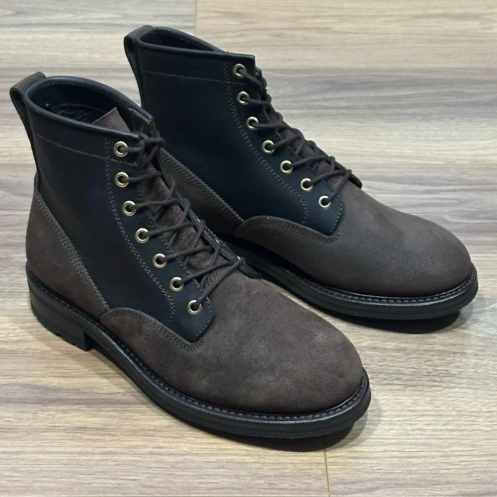 NEW Filson Service Boots 2 in Whiskey Brown Rough Out Size Mens 9